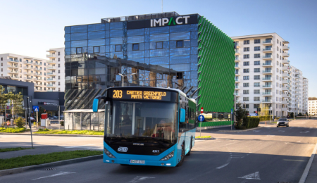 Linia STB 203 leagă Greenfield Băneasa de Piața Victoriei și de metrou