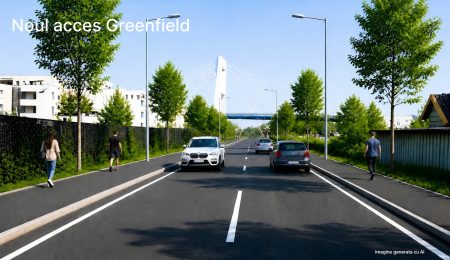 O nouă cale de acces în cartierul GREENFIELD Băneasa, în curs de autorizare