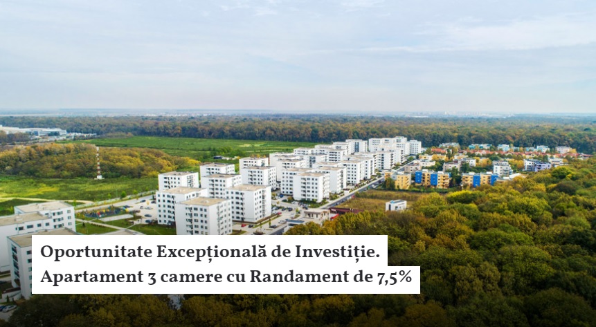 Merită să investești într-un apartament ce îți va aduce 7.5% YIELD?