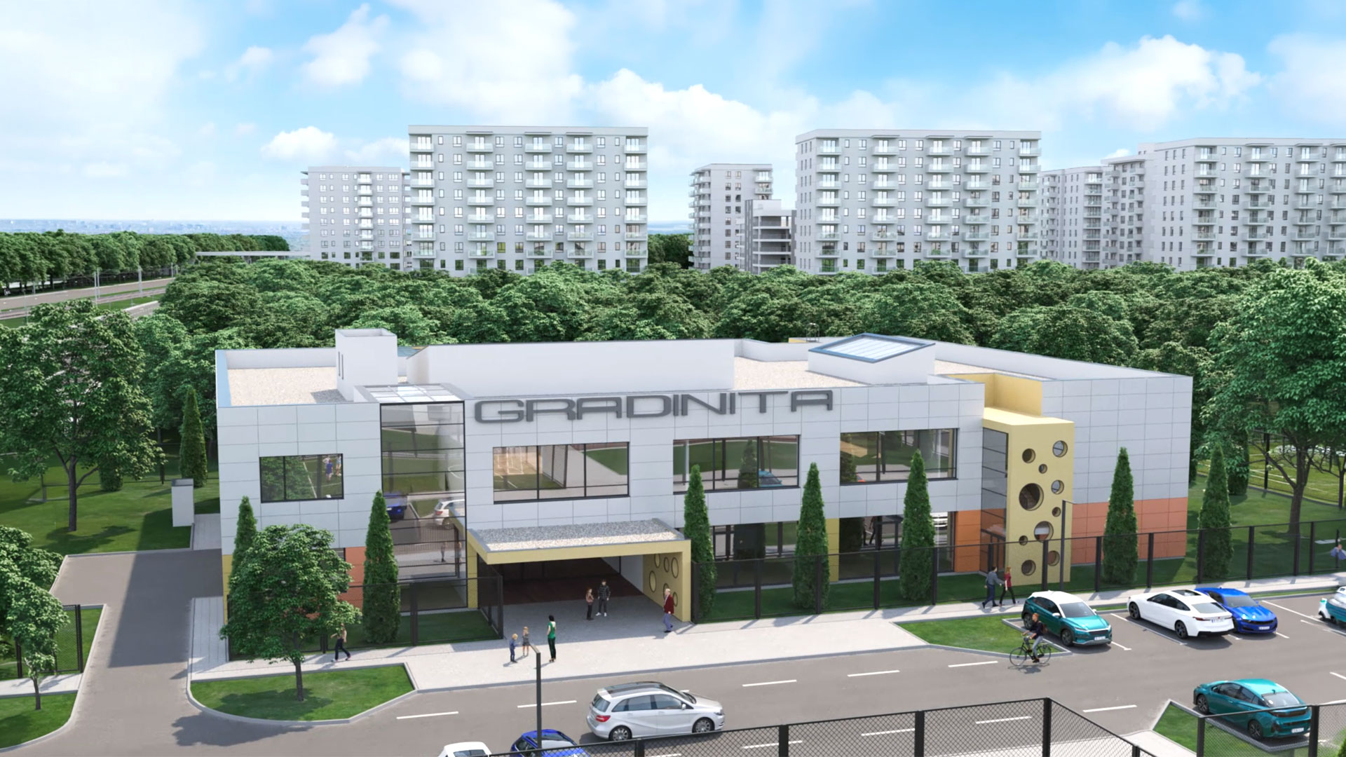 Părinți și copii în Greenfield Băneasa
